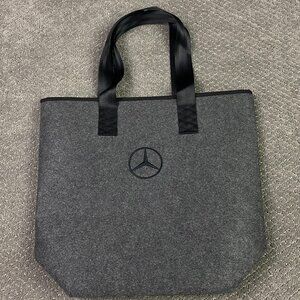 NWOT Mercedes-Benz Shopping Tote Bag Gray